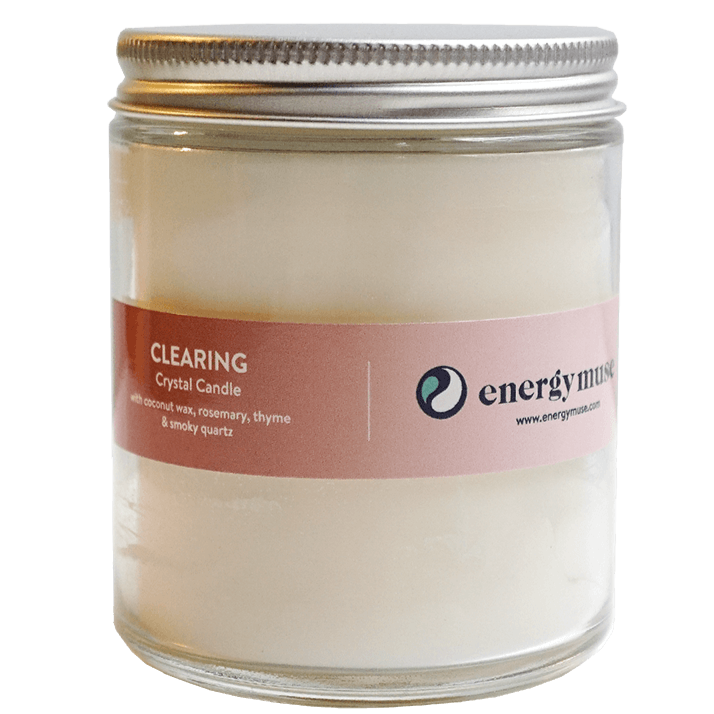 Clearing Crystal Candle
