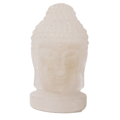 Clear Quartz Buddha Head