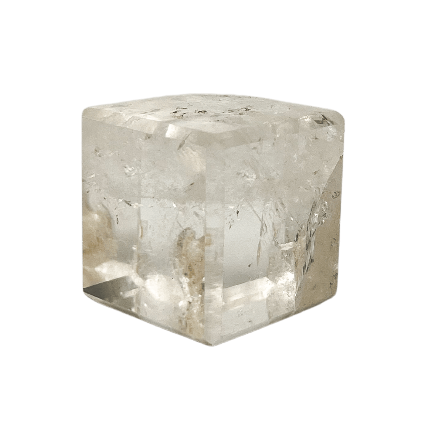 Clear Quartz Crystal Cube