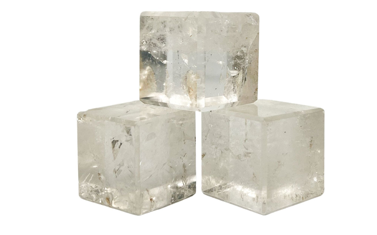 Clear Quartz Crystal Cube