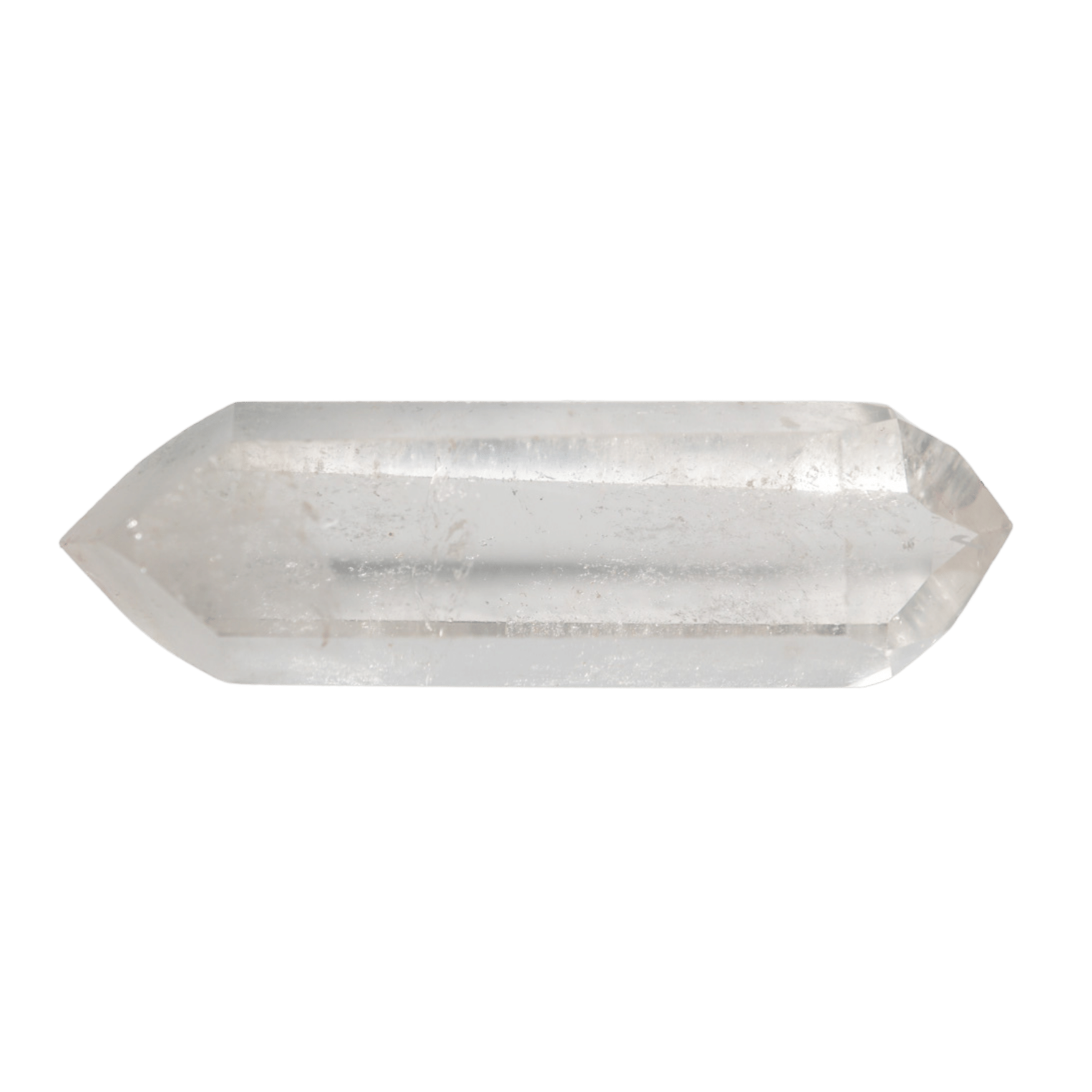 Clear Quartz Double Terminated Point Crystal Shop genuine Clear