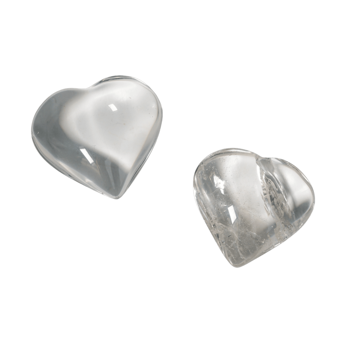 Clear Quartz Heart Crystal