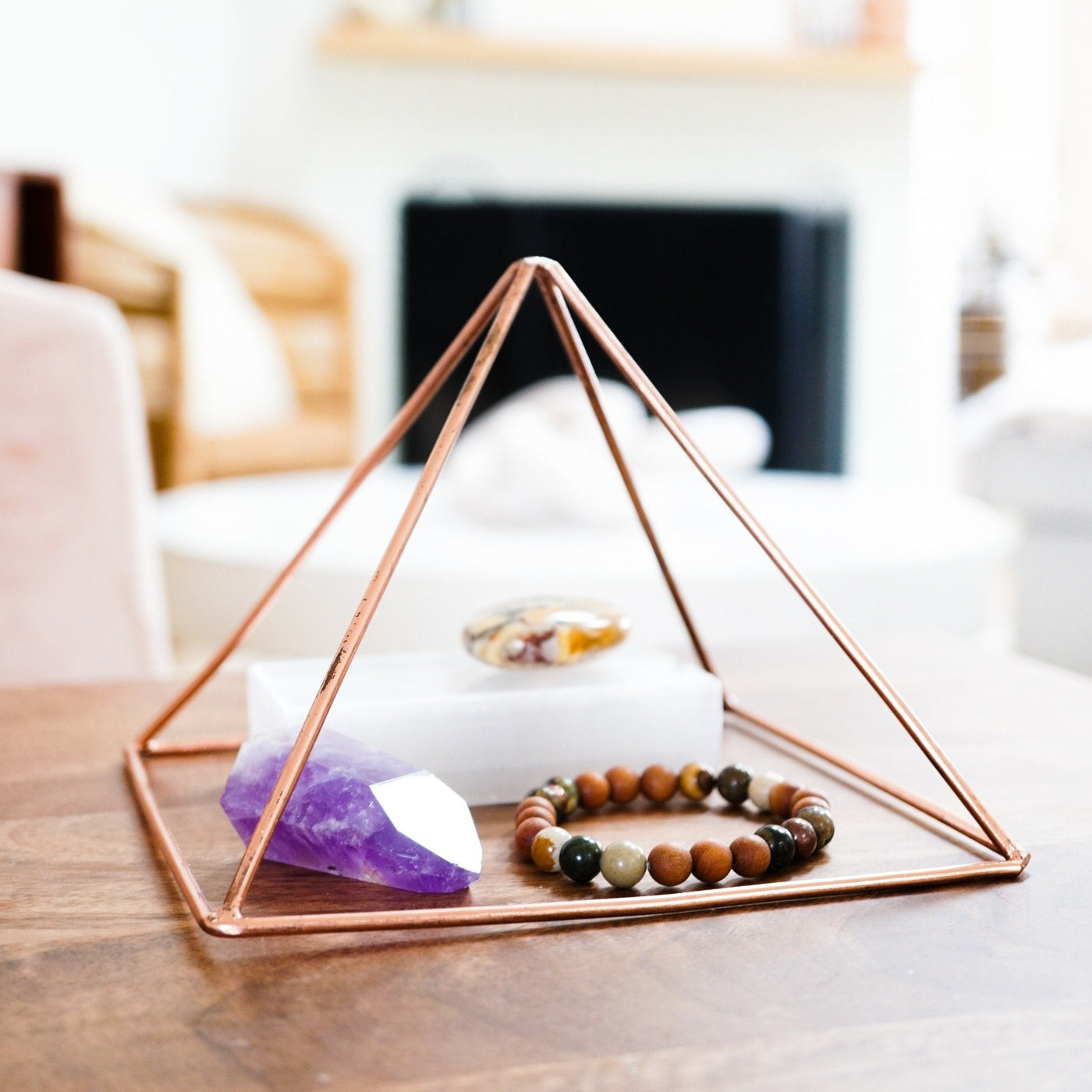 Copper Charging Pyramid - Energy Muse