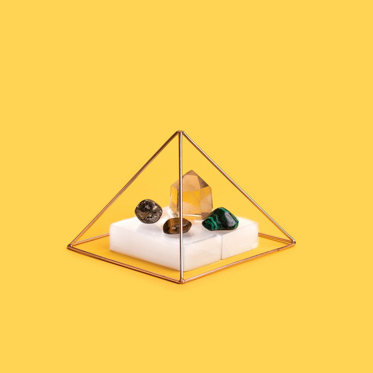 Copper Charging Pyramid - Energy Muse