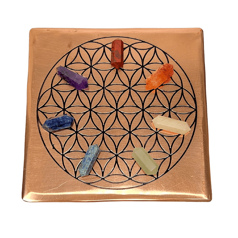 Chakra Flower of Life Point Set