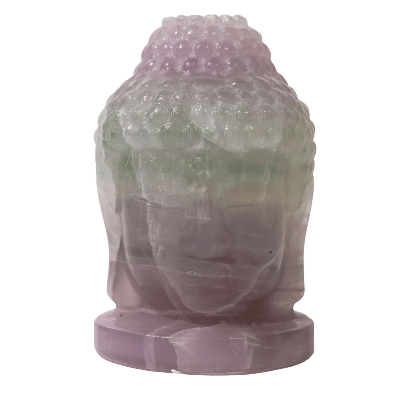Fluorite Buddha Head