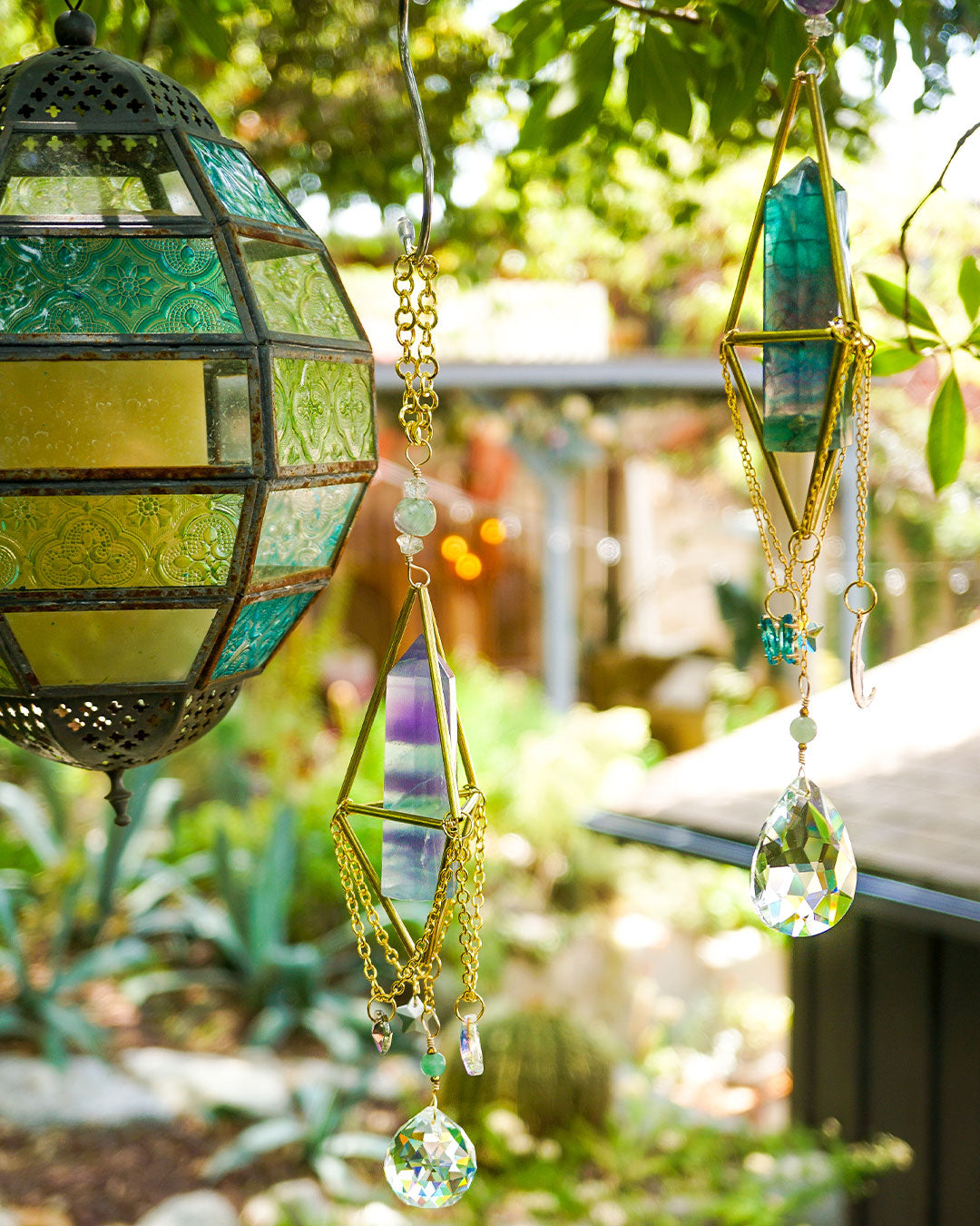 Fluorite Anniversary Crystal Chandelier