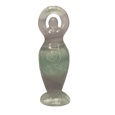 Fluorite Goddess Crystal Statue