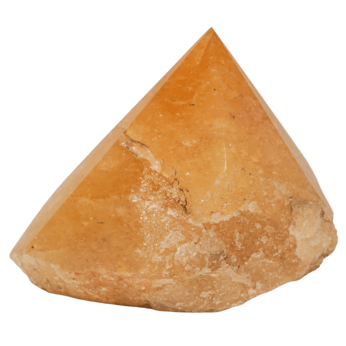 Golden Healer Half-Polished Point
