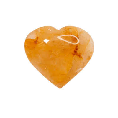 Golden Healer Heart Crystal