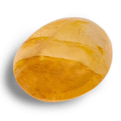 Golden Healer Quartz Stone - Palm Stones - Energy Muse