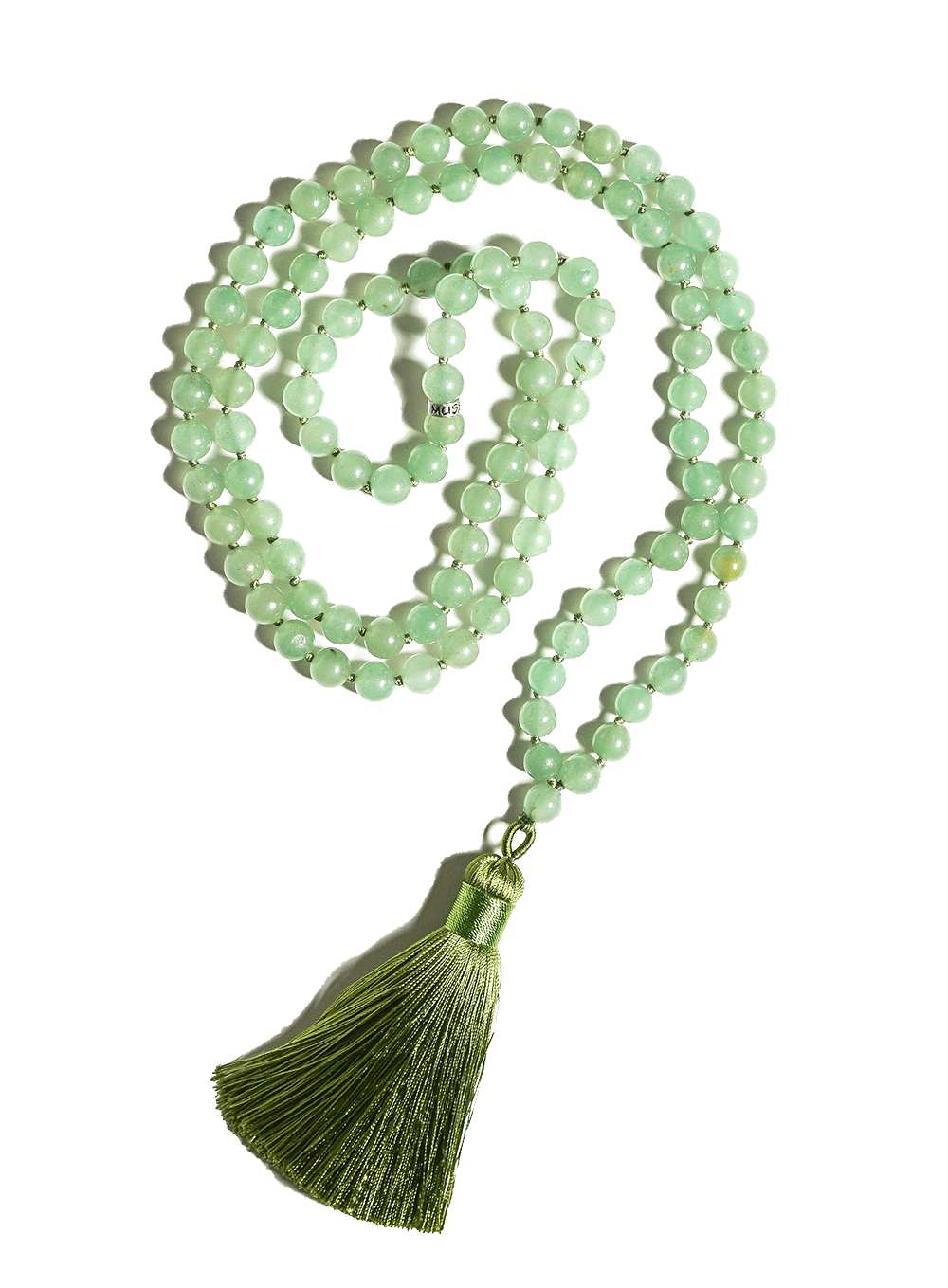 Green Aventurine Mala Necklace