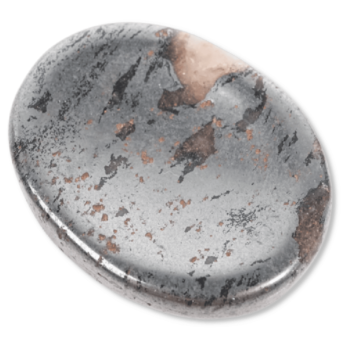 Hematite Worry Stone