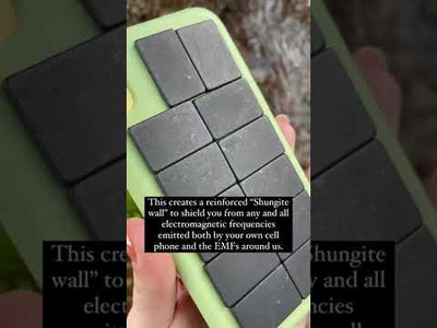 Shungite Cell Phone Sticker