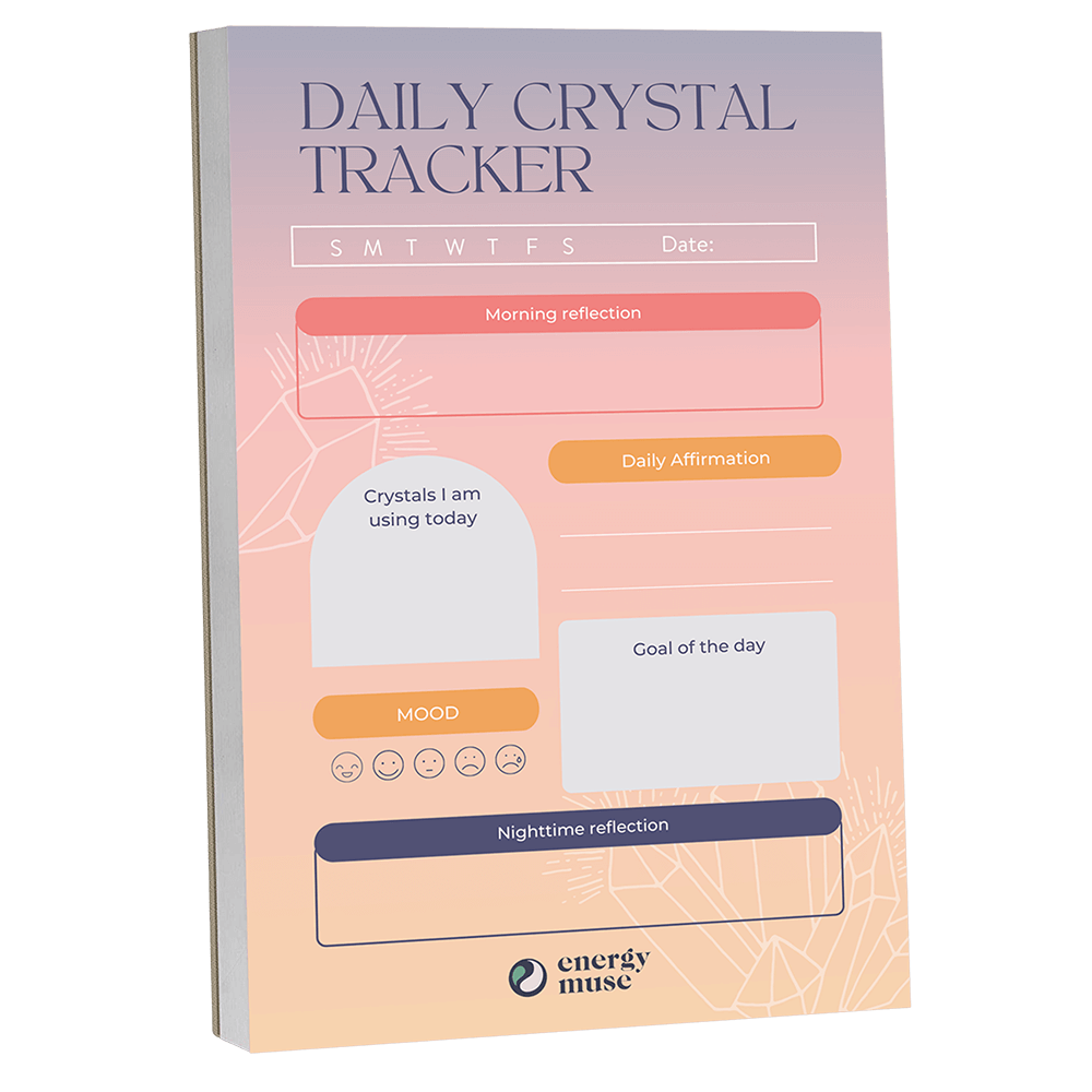Daily Crystal Tracker by Energy Muse