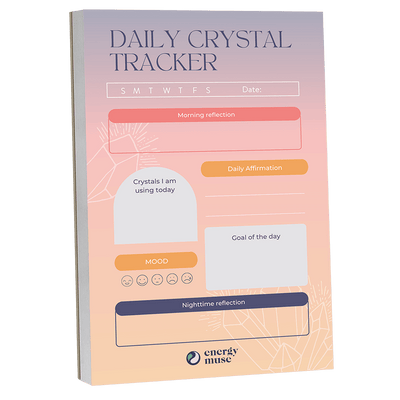 Daily Crystal Tracker by Energy Muse