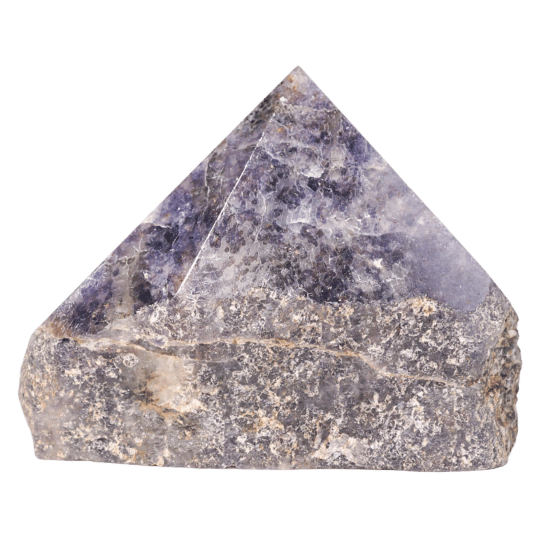 Iolite Element Iolite Half-Polished Point | Shop Iolite at Energy Muse