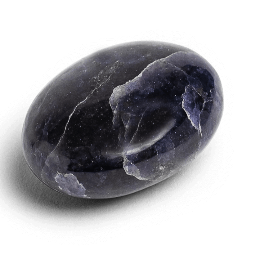 Iolite Touchstone - Palm stones - Energy Muse