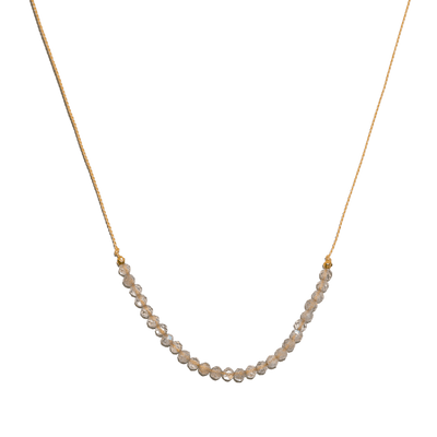 Labradorite Seed Bead Necklace
