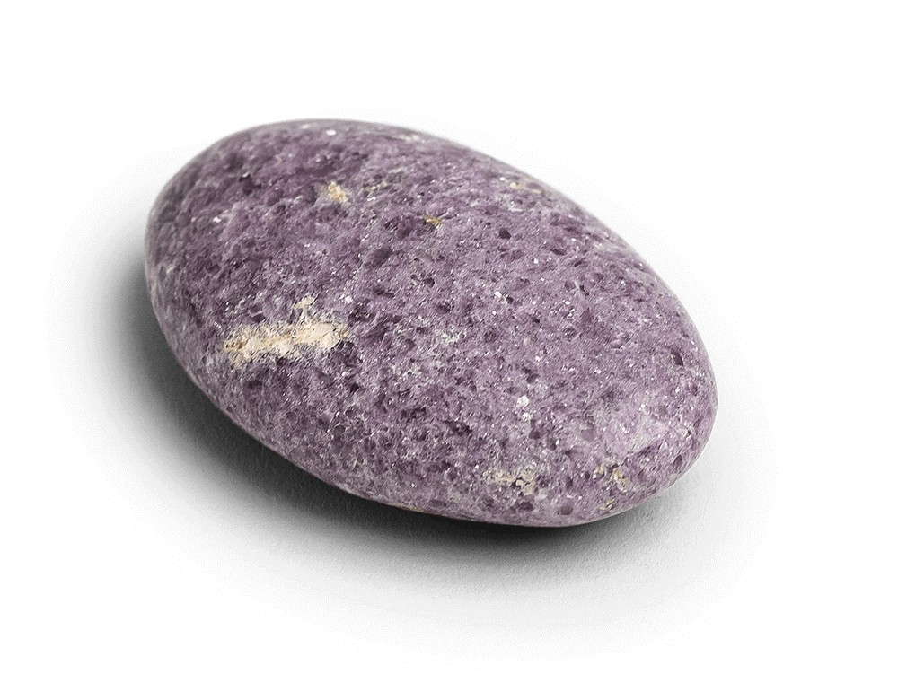 Lepidolite Touchstone - Palm stones - Energy Muse