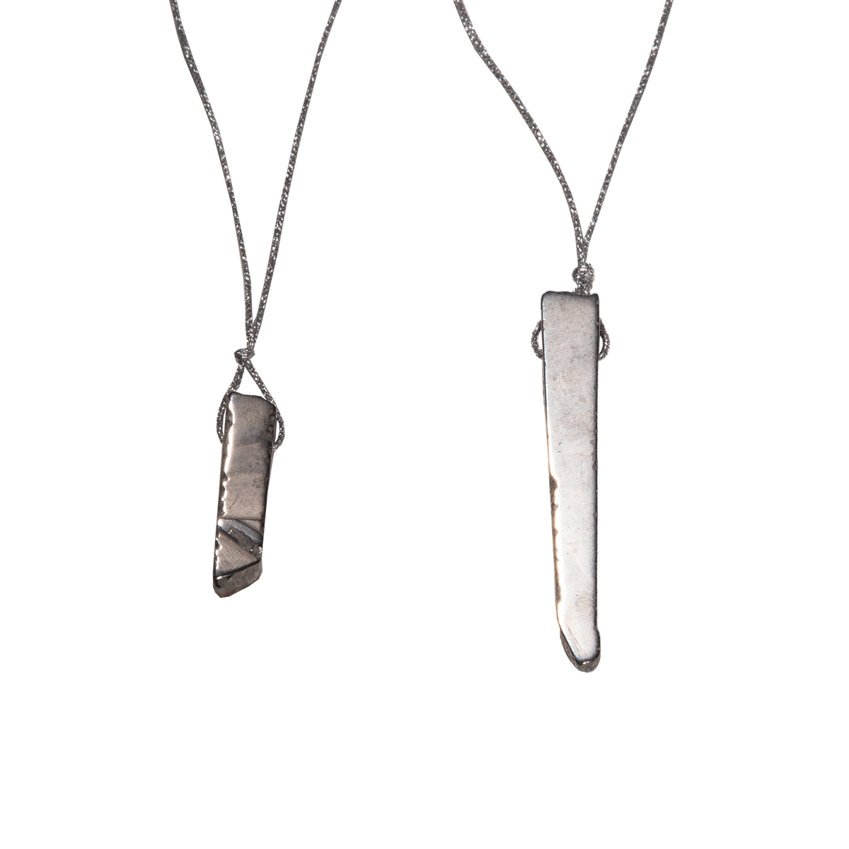 Silver-Plated Agate Necklace