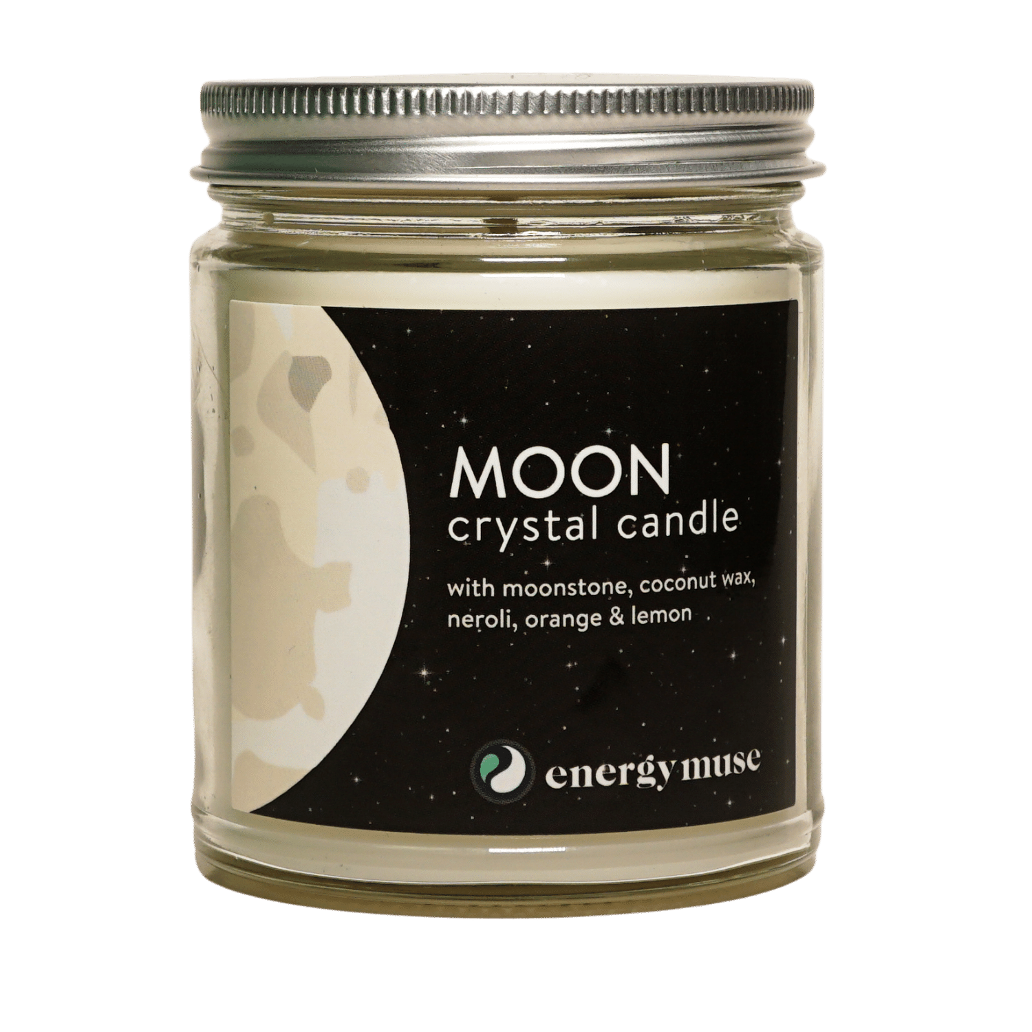 Moon Crystal Candle Energy Muse
