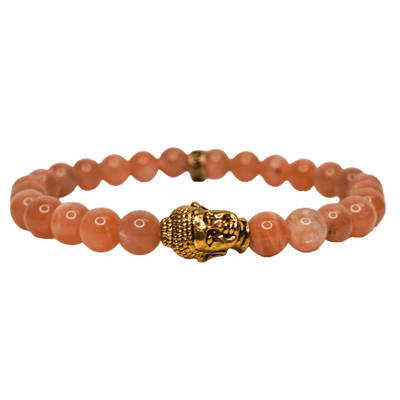 Peach Moonstone Energy Bracelet
