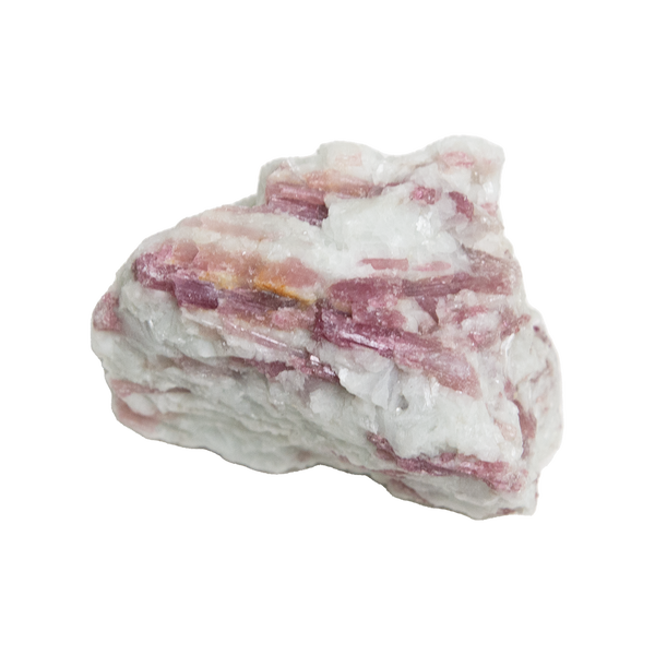 Pink Tourmaline in Quartz