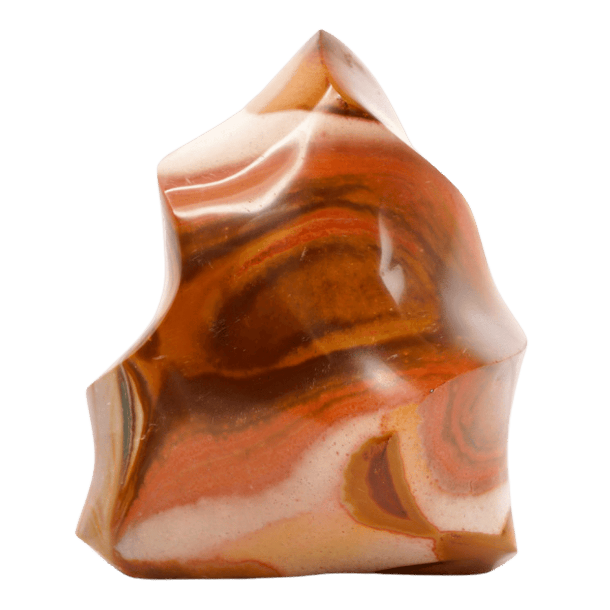 Polychrome Jasper Flame Crystal