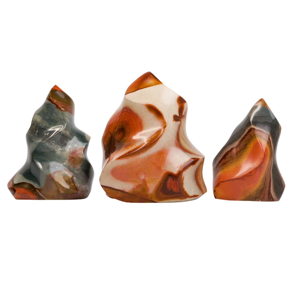 Polychrome Jasper Flame Crystal