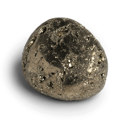 Pyrite Stone - Tumbled Stones - Energy Muse