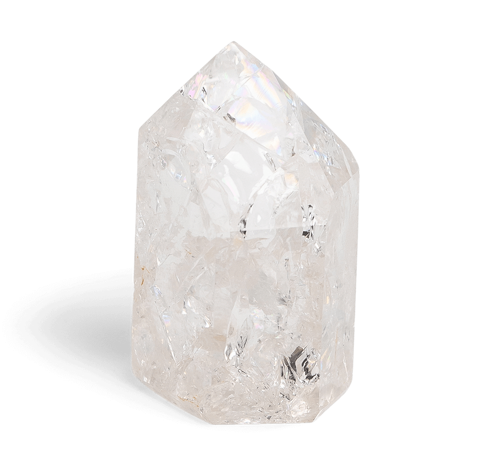 no.190 カチ割りのrainbow quartz 一点物 Rainbow 