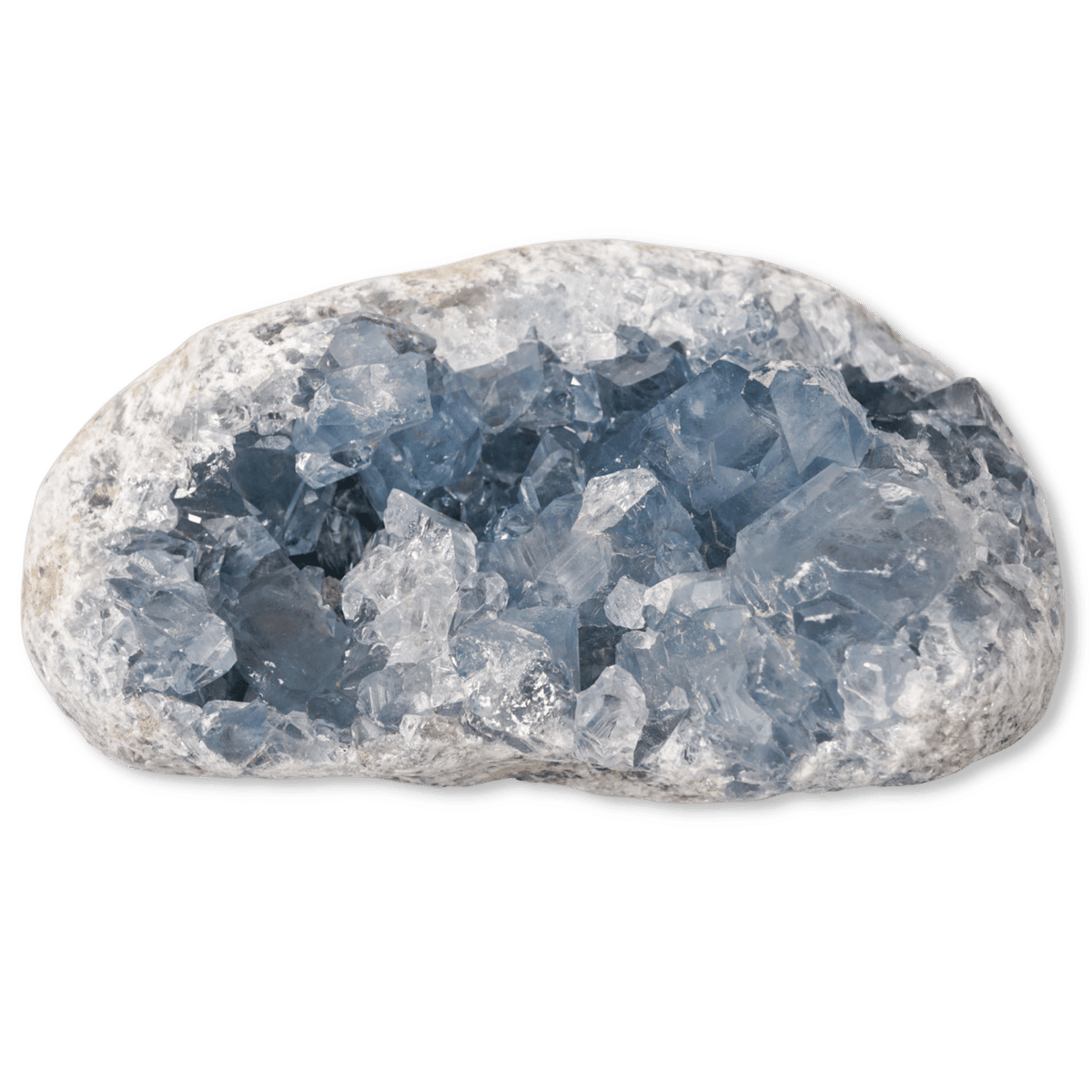 One-of-a-Kind Celestite Freeform Crystal • A