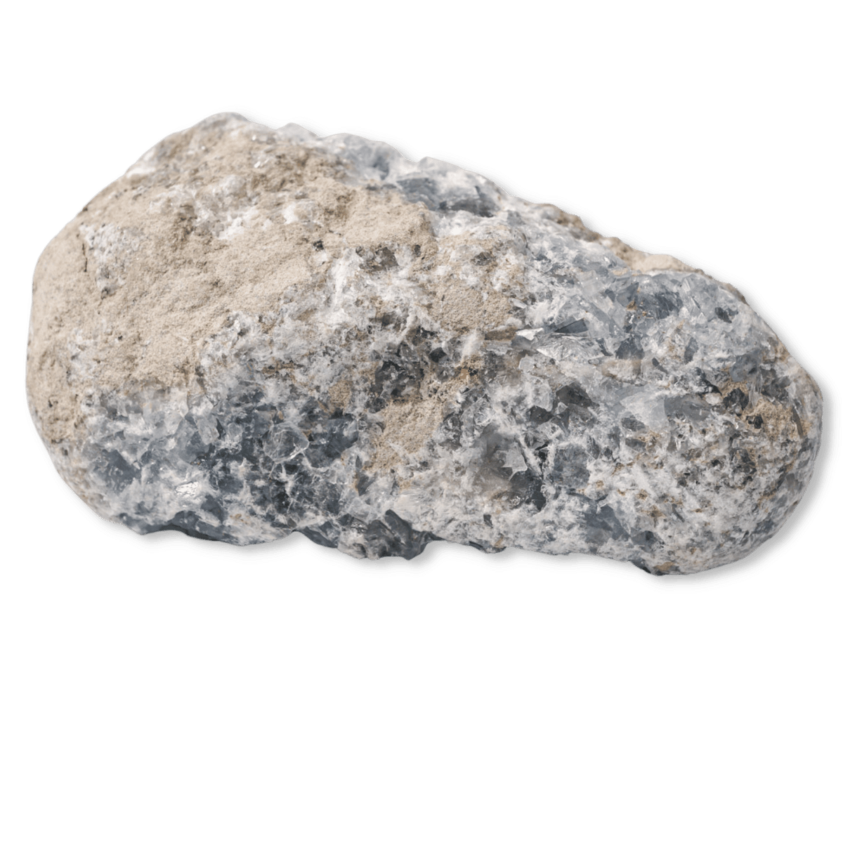 One-of-a-Kind Celestite Freeform Crystal • A