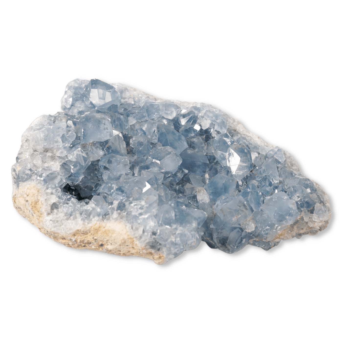 One-of-a-Kind Celestite Freeform Crystal • B