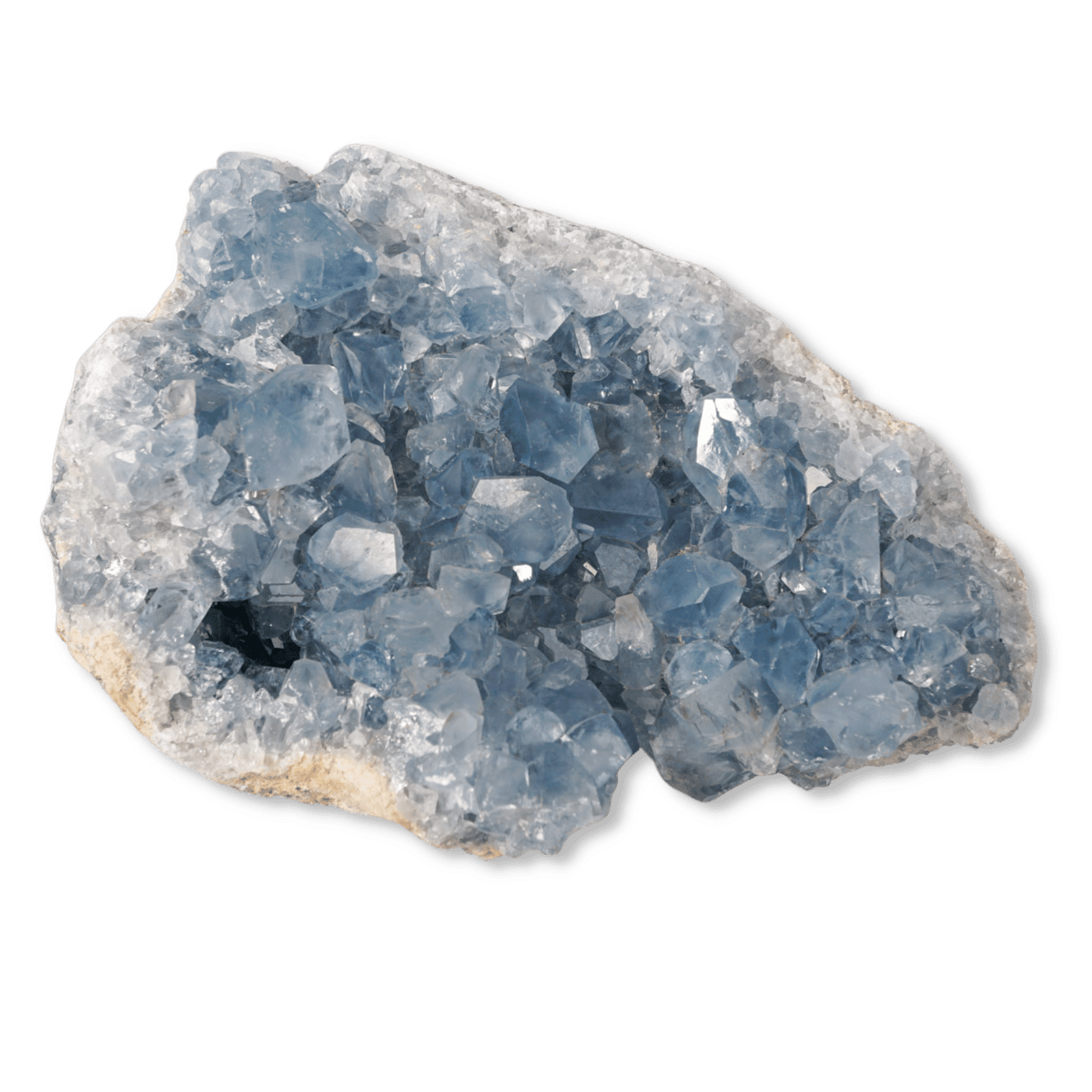 One-of-a-Kind Celestite Freeform Crystal • B