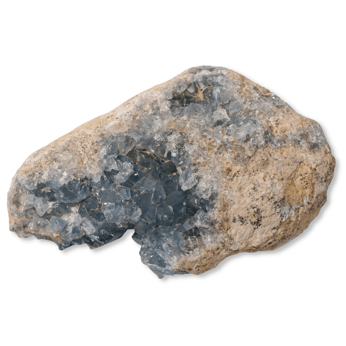 One-of-a-Kind Celestite Freeform Crystal • B