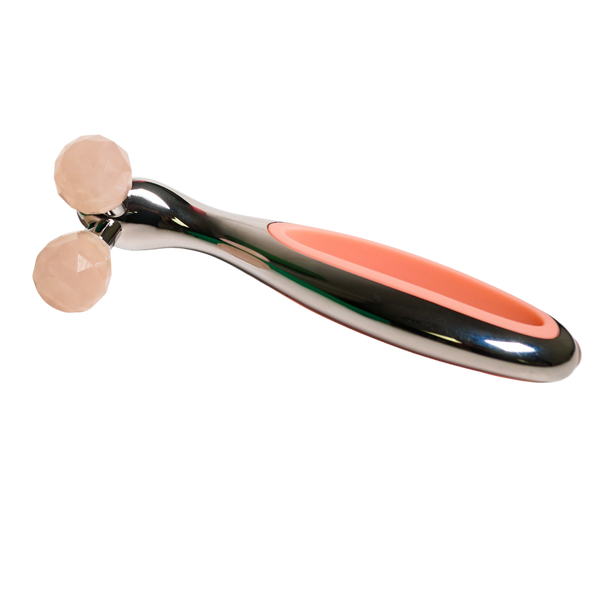 Rose Quartz Crystal Tension Roller