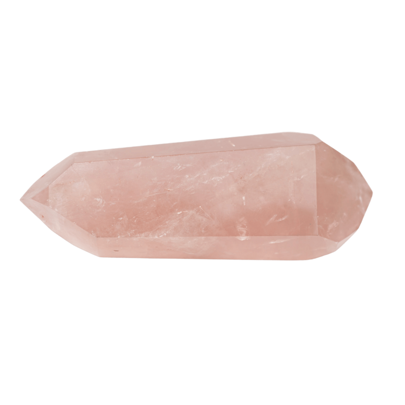 Rose Quartz Double Terminated Point Crystal
