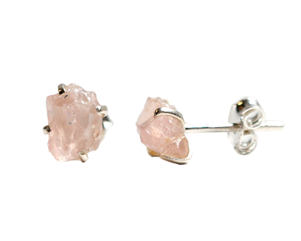Rose Quartz Earrings