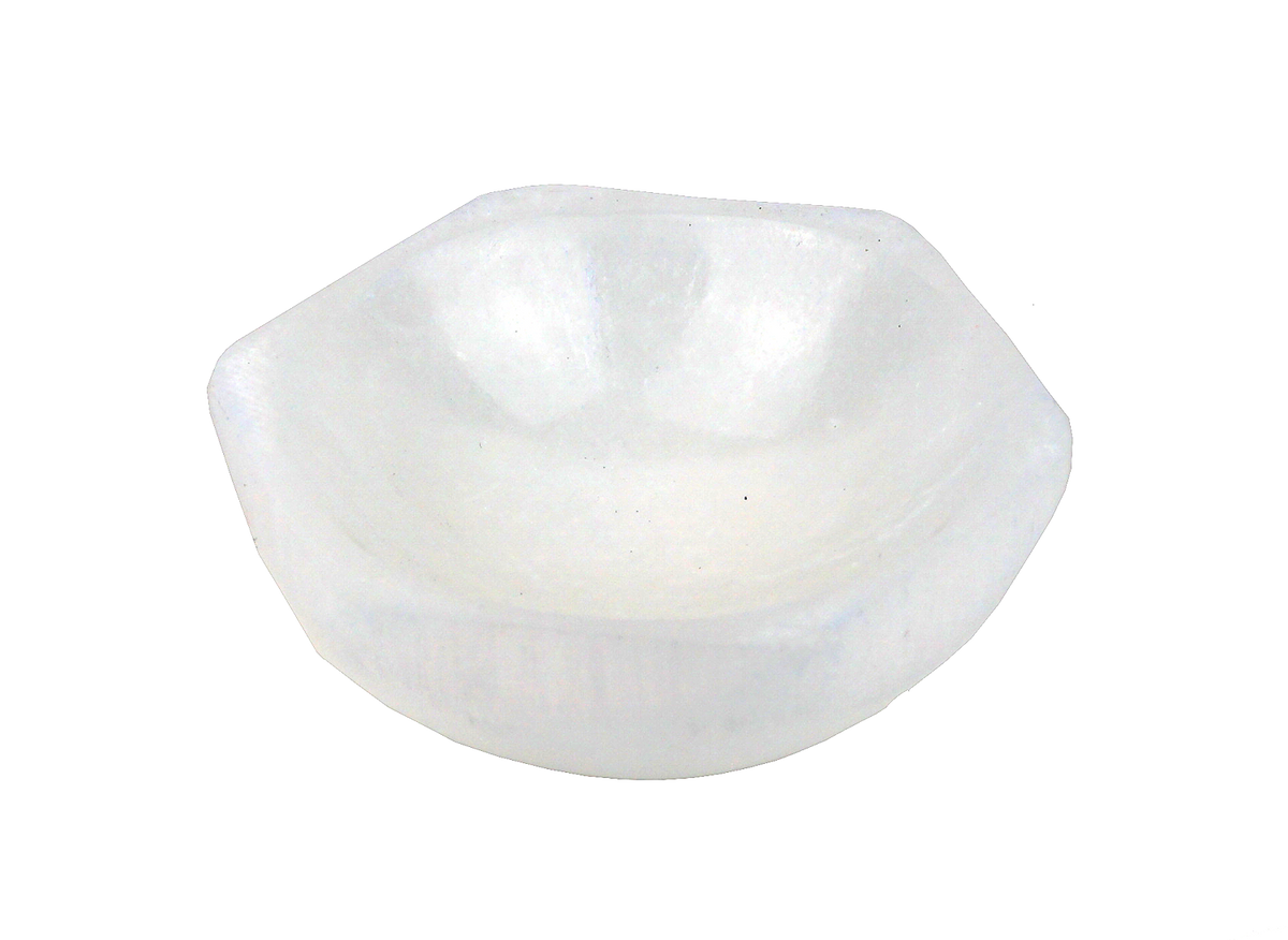 Selenite Hexagon Bowl