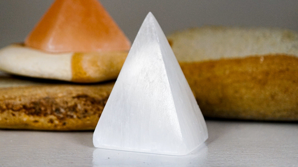 Selenite Pyramid
