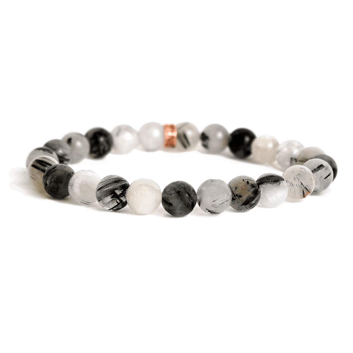 Tourmalinated Quartz Bracelet - Negativity Blocking Bracelet
