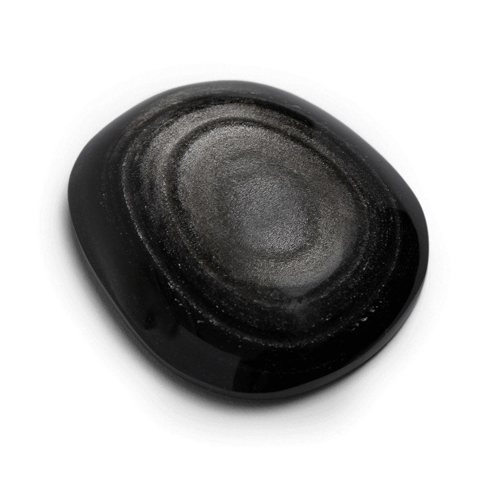 Silver Sheen Obsidian Touchstone - Energy Muse