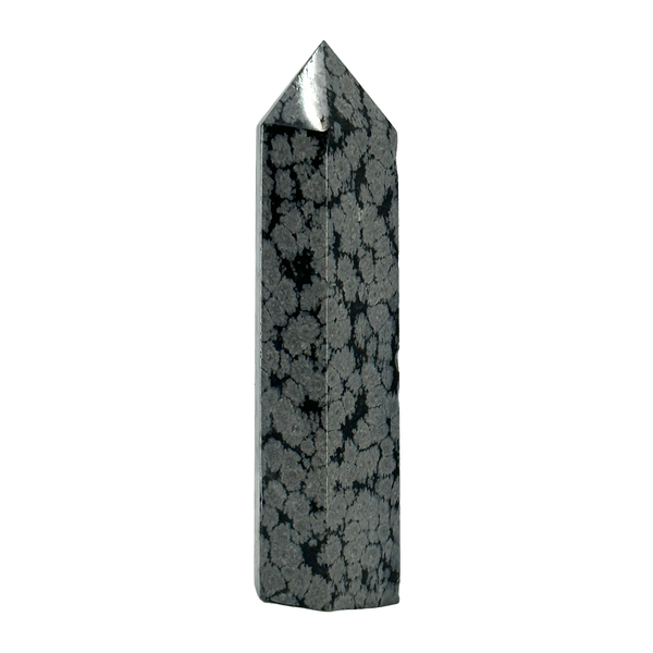 Snowflake Obsidian Point