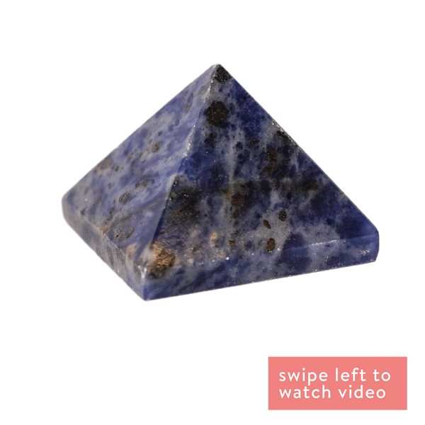 Sodalite Mini Pyramid