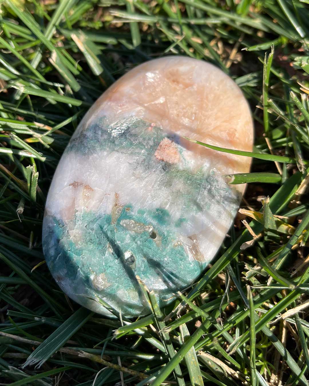 Stilbite Heulandite Touchstone