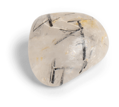 Tourmalinated Quartz Stone for Shifting Negativity - Energy Muse