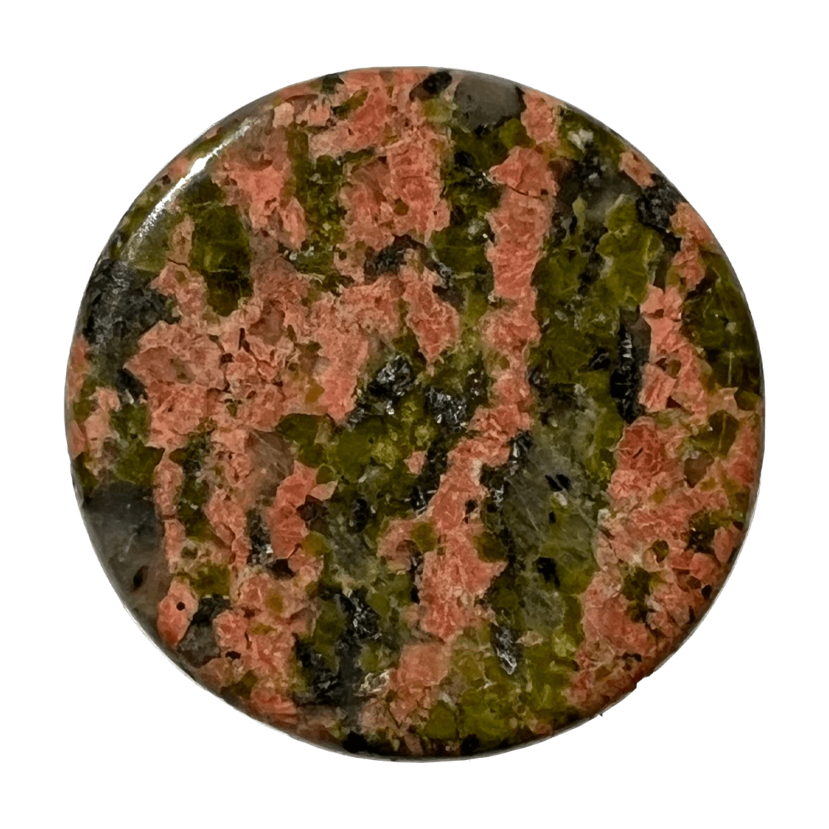 Flower of Life Unakite Stone
