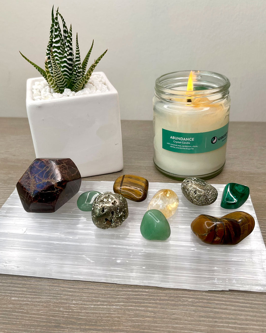 Wealth Crystal Altar Bundle